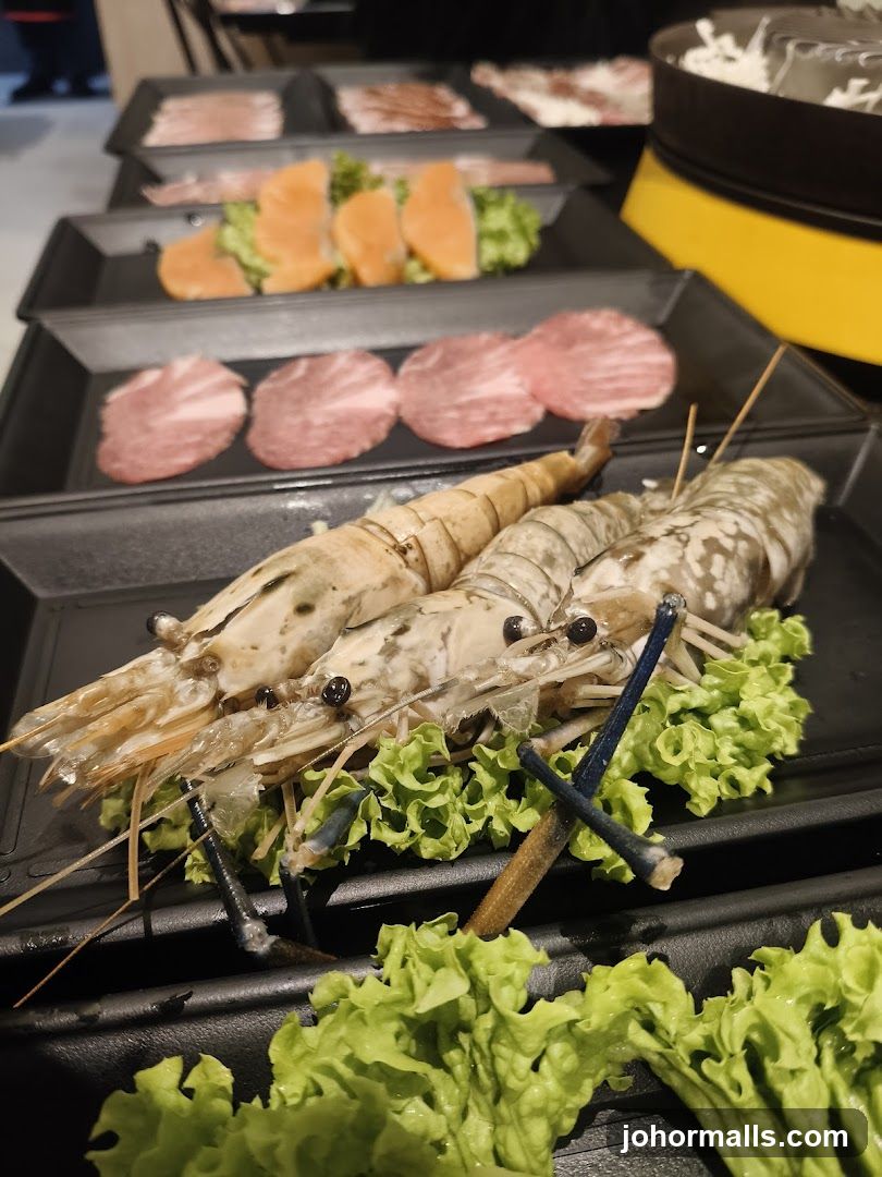 Food Display at Restaurant