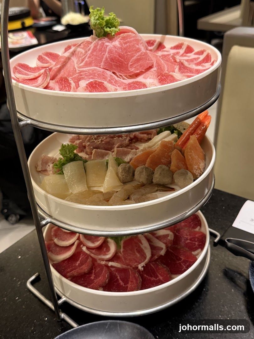Hot Pot Meat Display