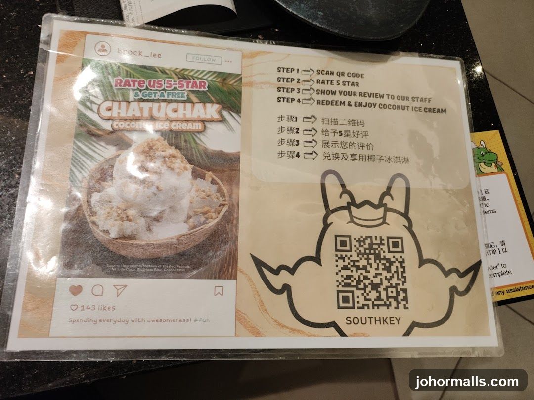 Promotional Poster for Coconut Ice Cream