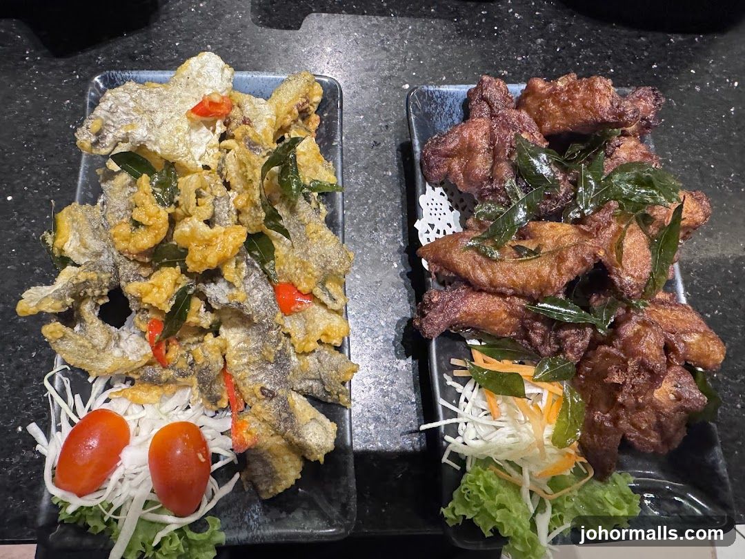 Food Plates on Counter