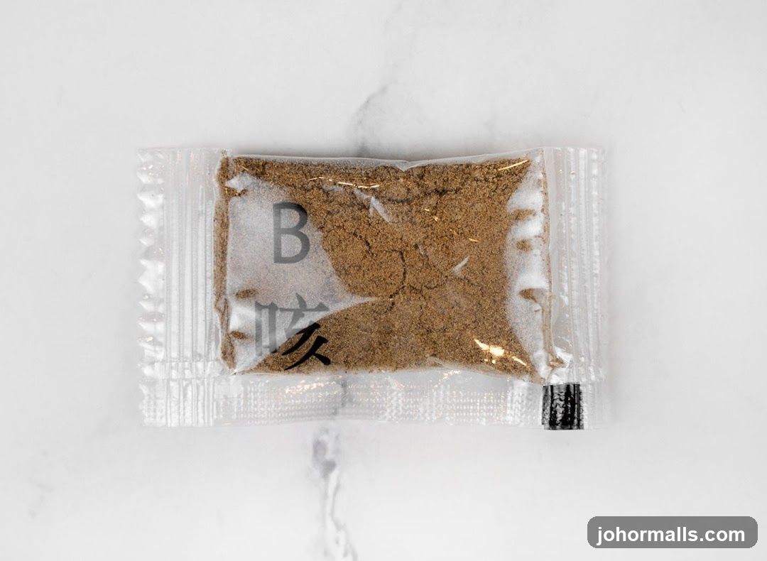 Single Serving Spice Packet