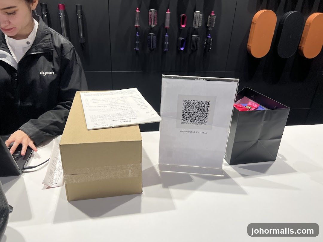 Dyson Store Interior