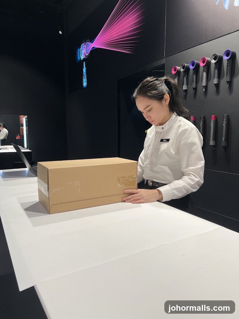 Dyson Store Interior