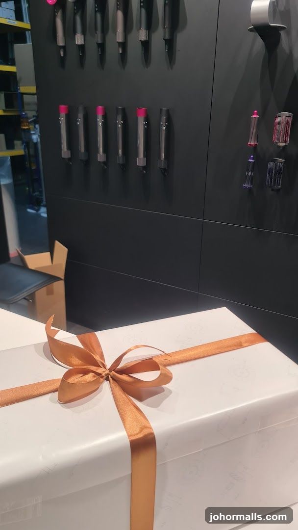 Gift Box in Store Interior