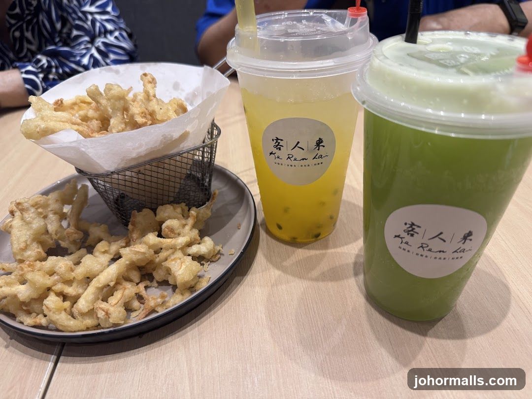 Food and Drinks at Restaurant