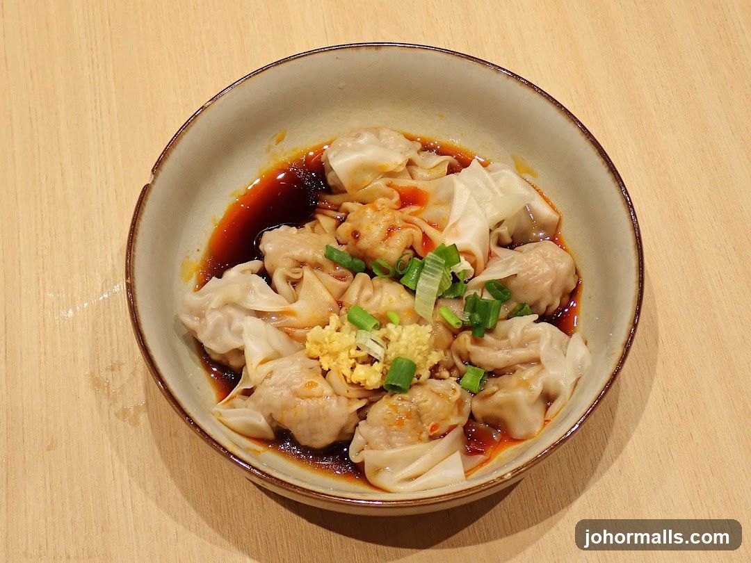 Wonton Soup in Bowl