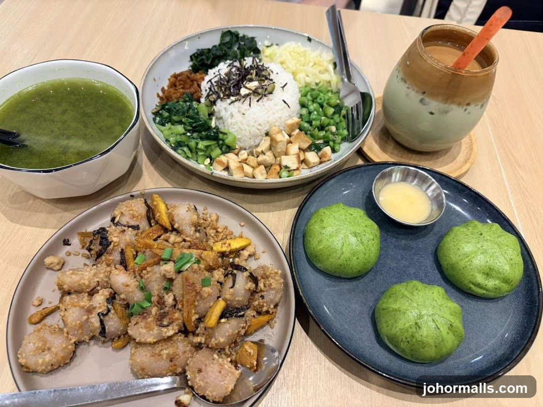 Table with Food Items