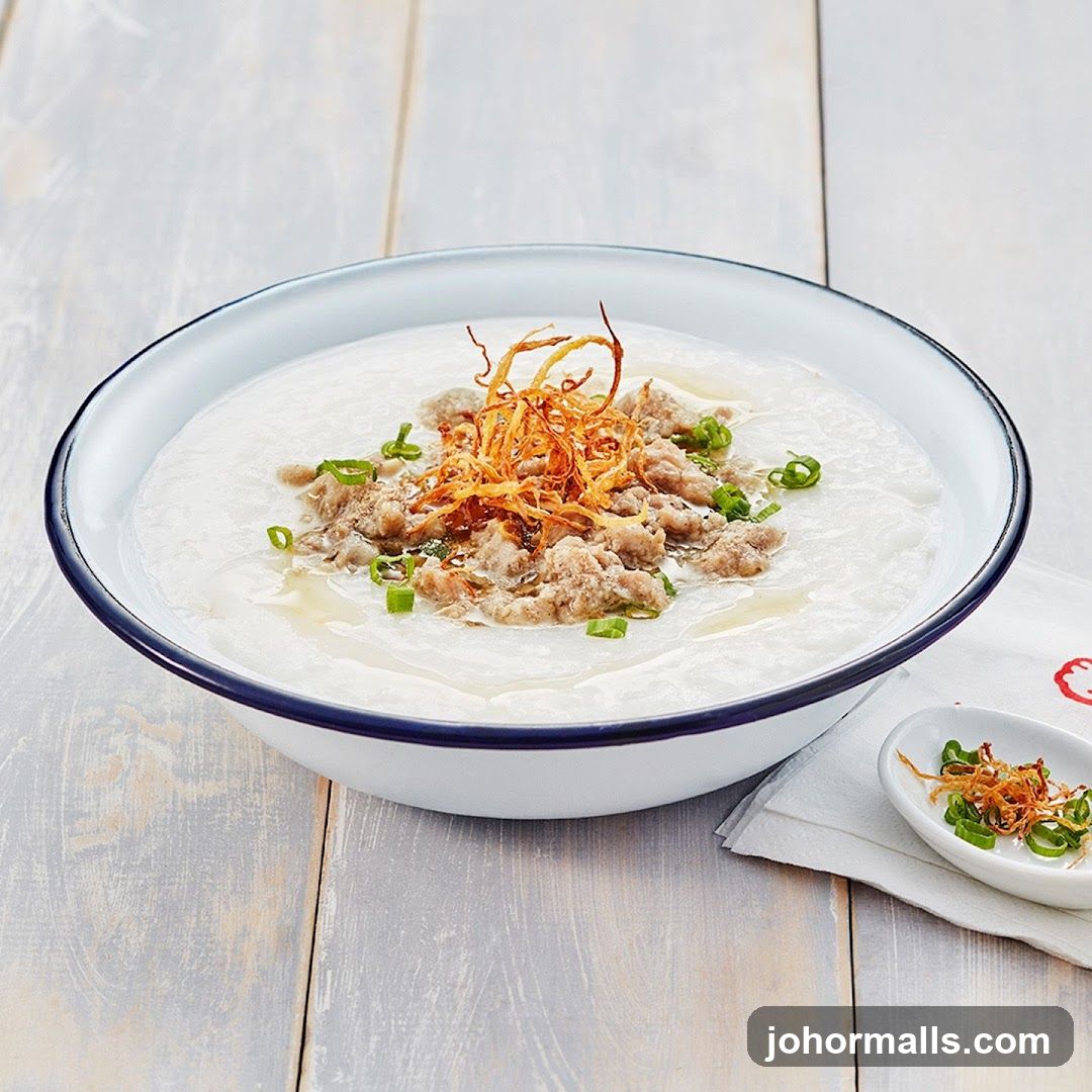 Congee with Minced Pork
