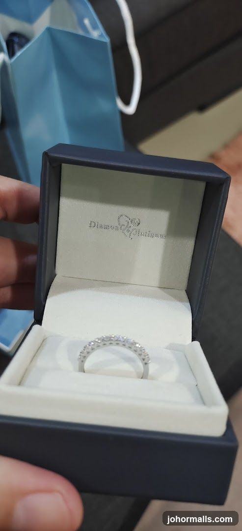 Diamonds & Diamonds Ring Box
