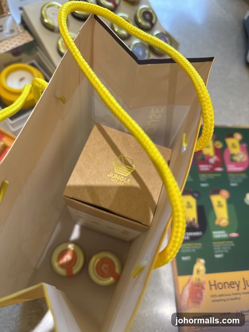 Jungle House Shopping Bag Contents