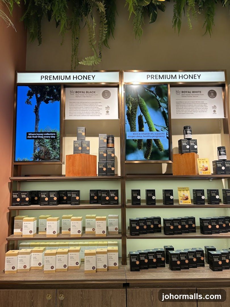 Premium Honey Display