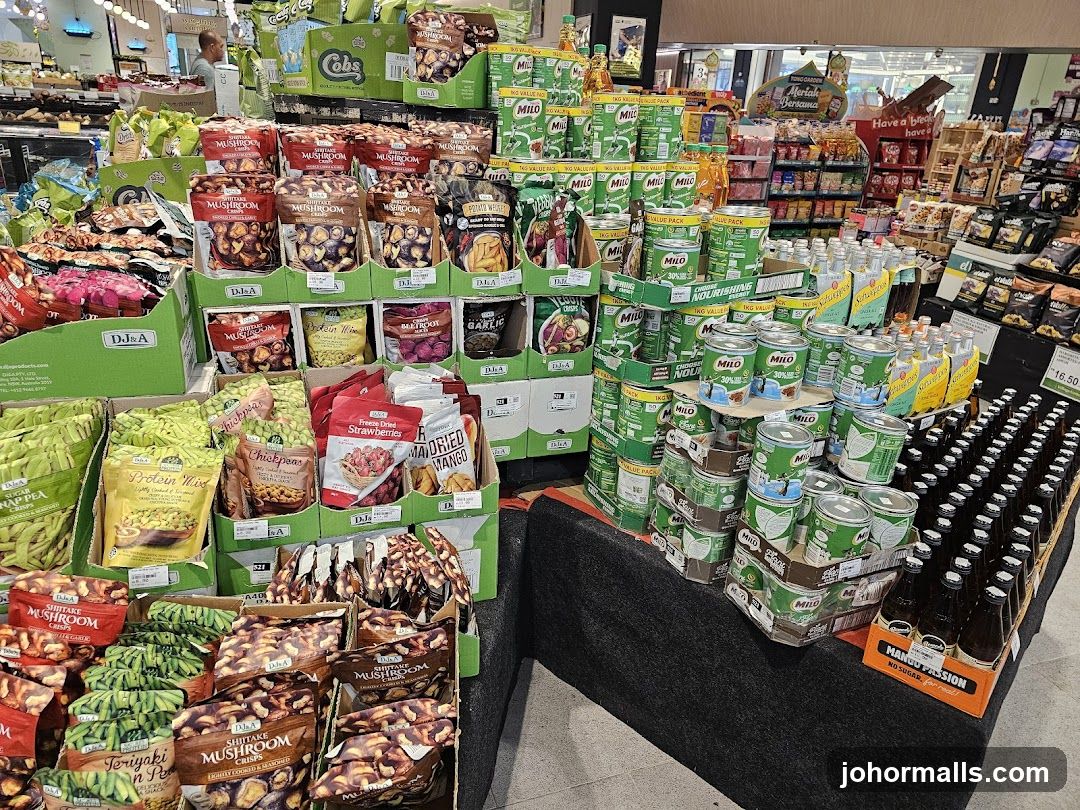 Supermarket Interior Display