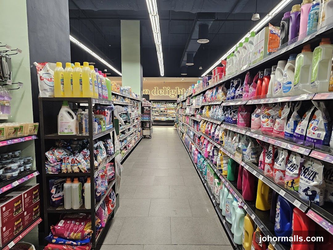 Supermarket Interior Aisle