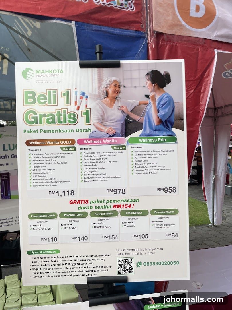 Mahkota Medical Centre promotional poster