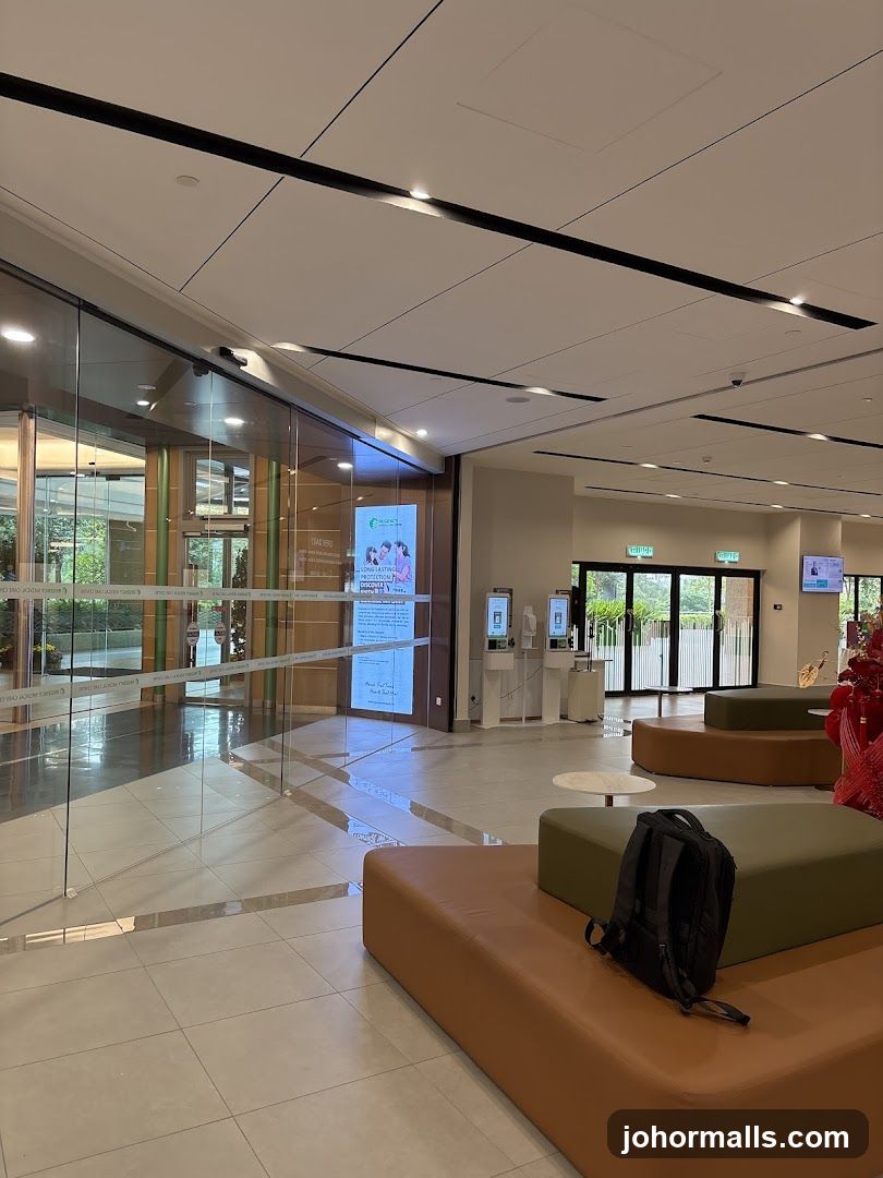 Interior lobby area