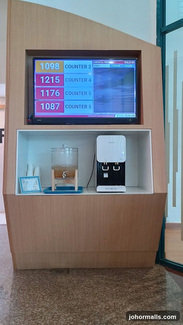 Hospital Counter Information Display