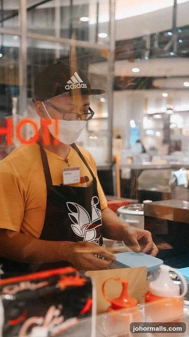 Staff at counter