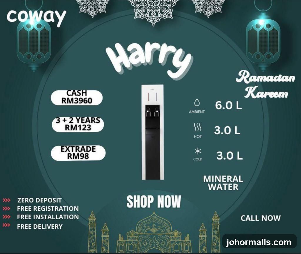 Coway Harry Water Dispenser Advertisement
