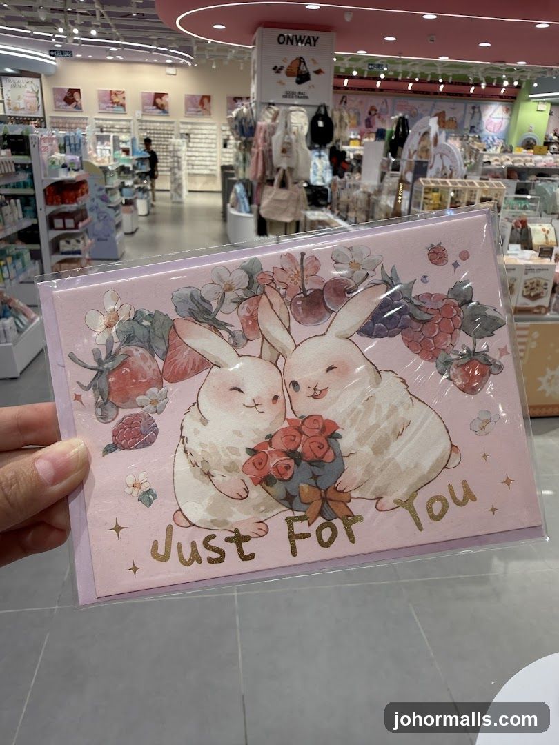 Handheld Card in Retail Store