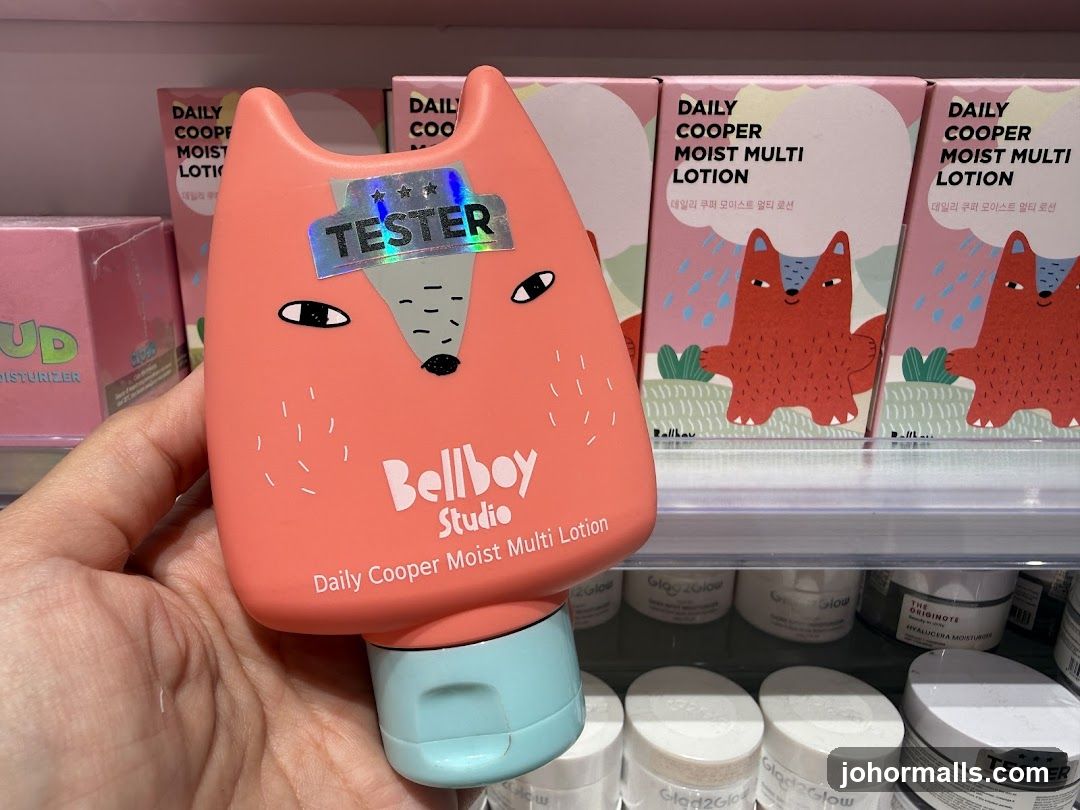 Bellboy Studio Moisturizer Tester