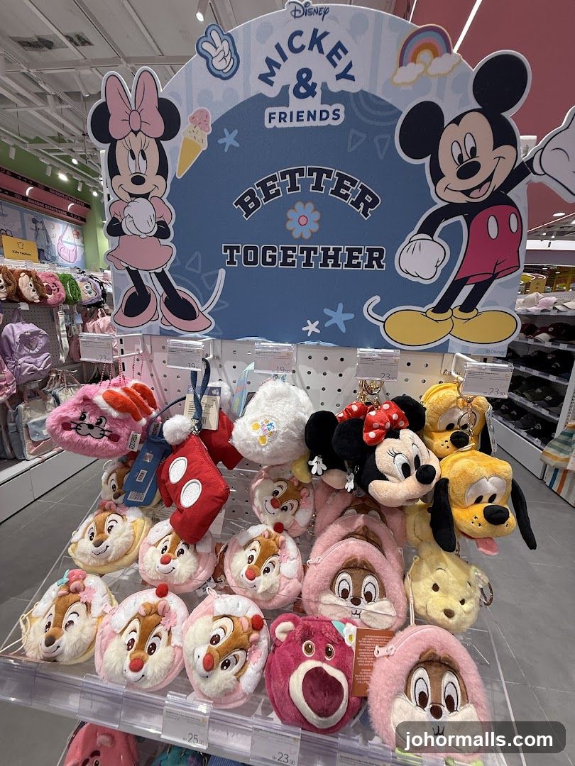 Disney Mickey & Friends Merchandise Display
