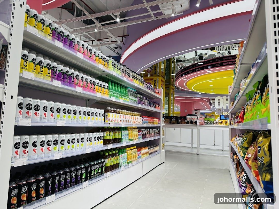 Store Interior Aisle View