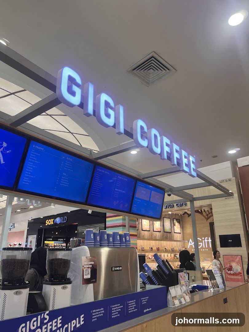 GIGI COFFEE interior counter view
