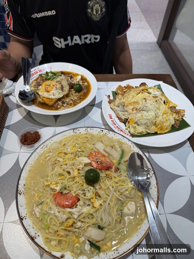 Dining Table with Food