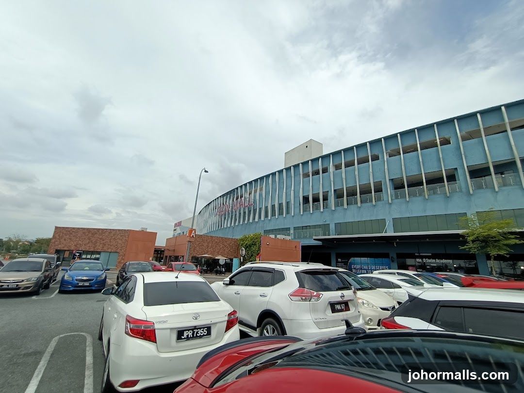 Parking Lot View of Aeon Mall