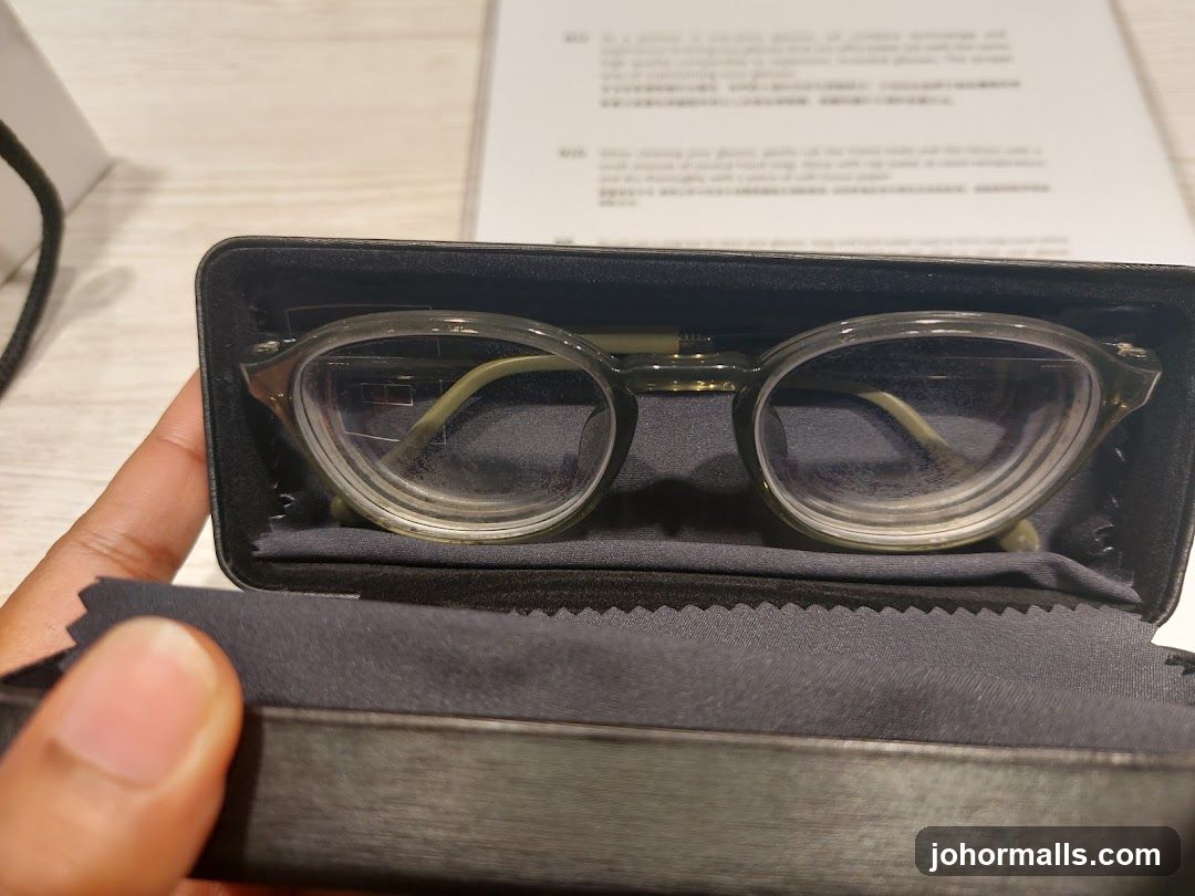 Eyeglasses in Case