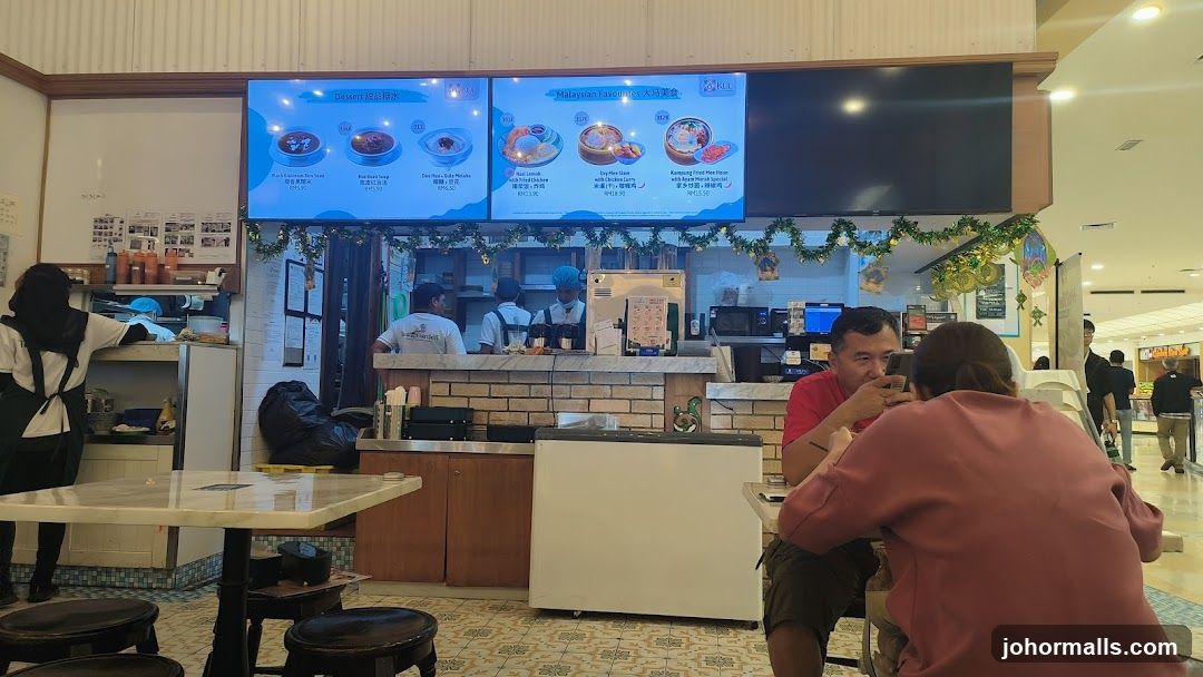 Restaurant Interior with Digital Menu