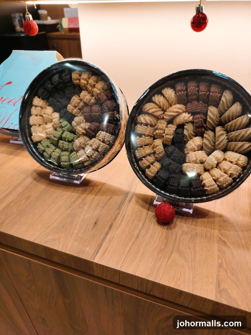 Assorted Cookies in Tins