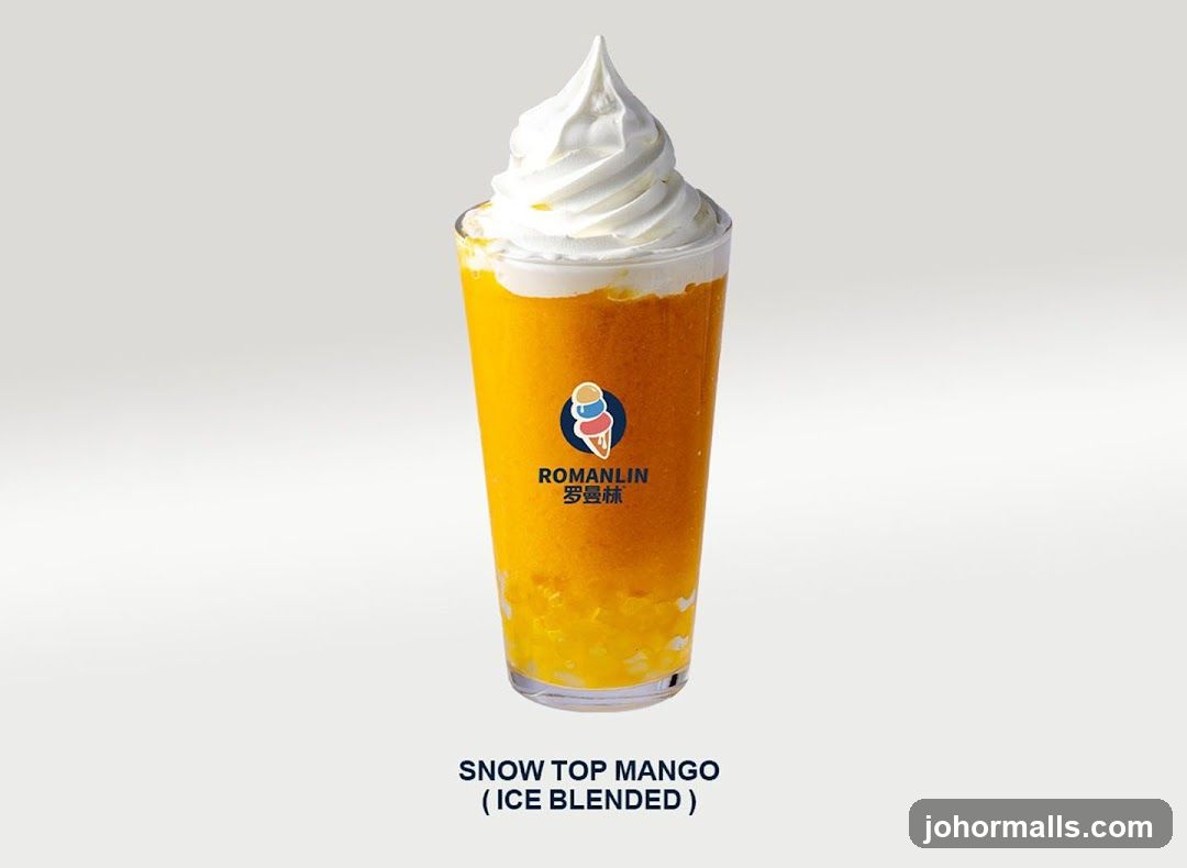 Snow Top Mango Drink