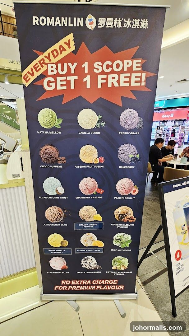 Romanlin Ice Cream Promotion