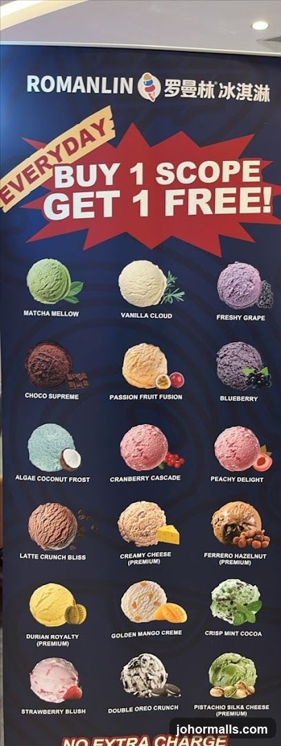 Romanlin Ice Cream Promotion