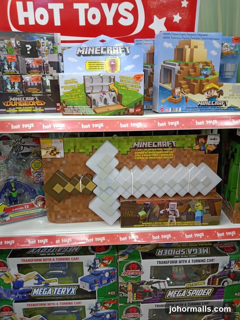 Hot Toys Minecraft and Mecard Toys