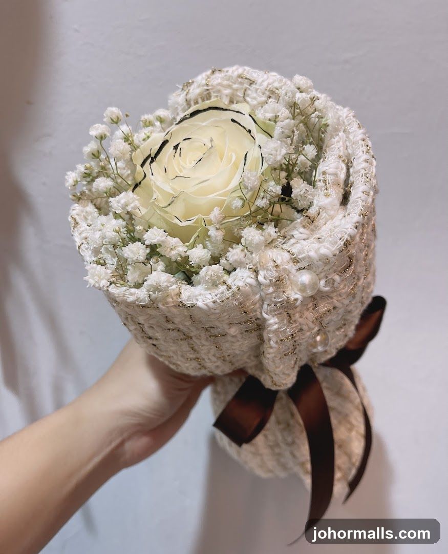 White Rose Bouquet