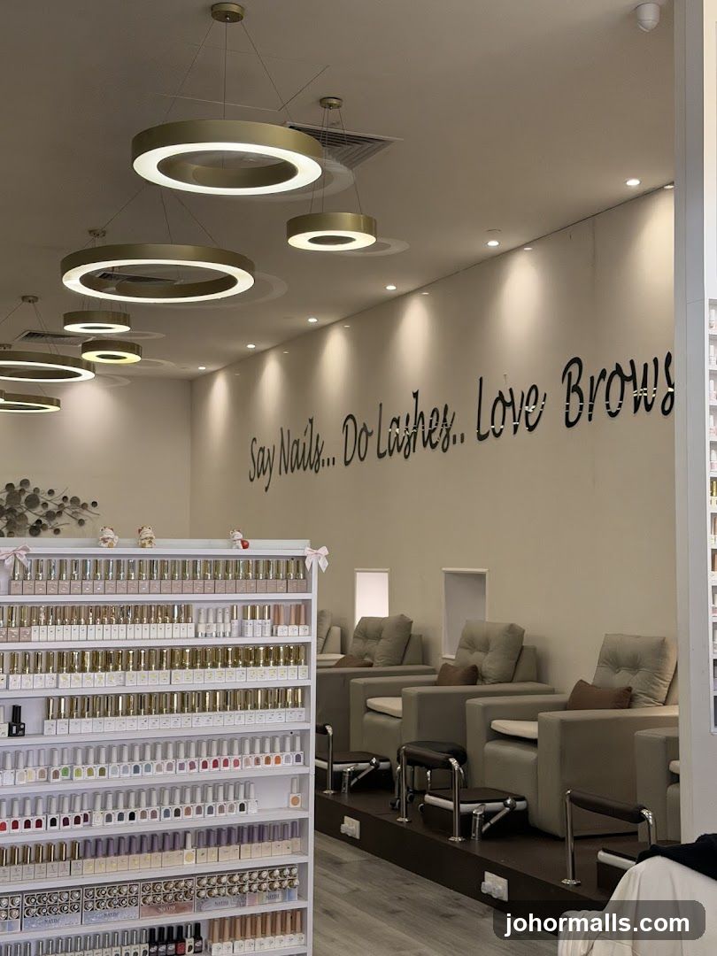 Nail Salon Interior
