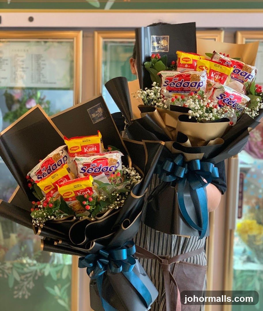 Noodle Bouquets