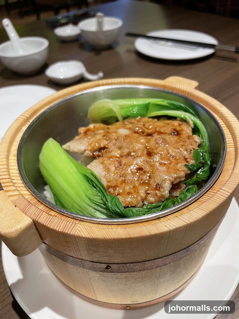 Steamed Pork Belly with Rice