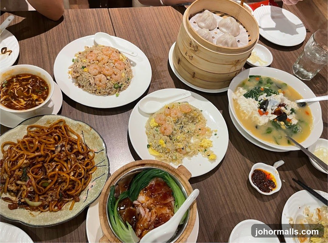 Chinese Food Spread