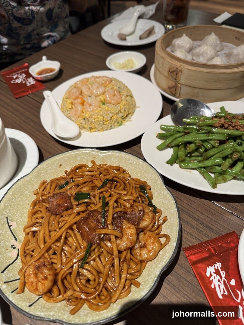 Chinese Food Spread