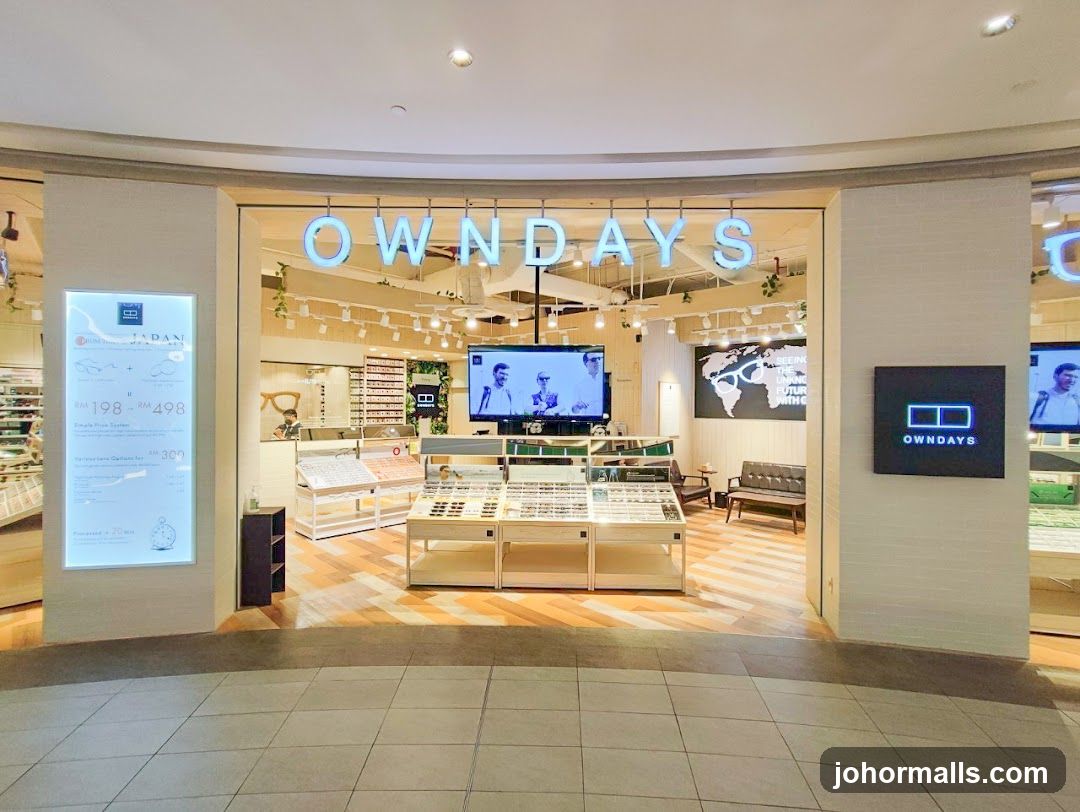 Optical Shop OWNDAYS The Mall, Mid Valley Southkey