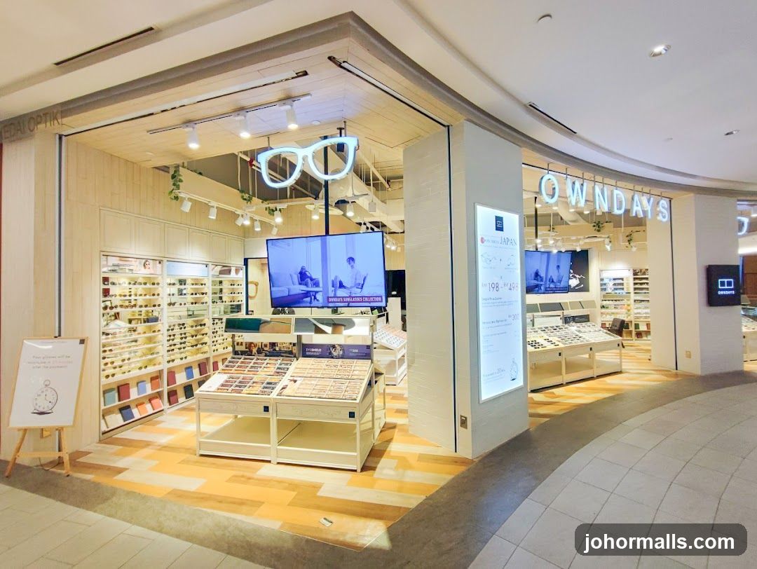 Optical Shop OWNDAYS The Mall, Mid Valley Southkey