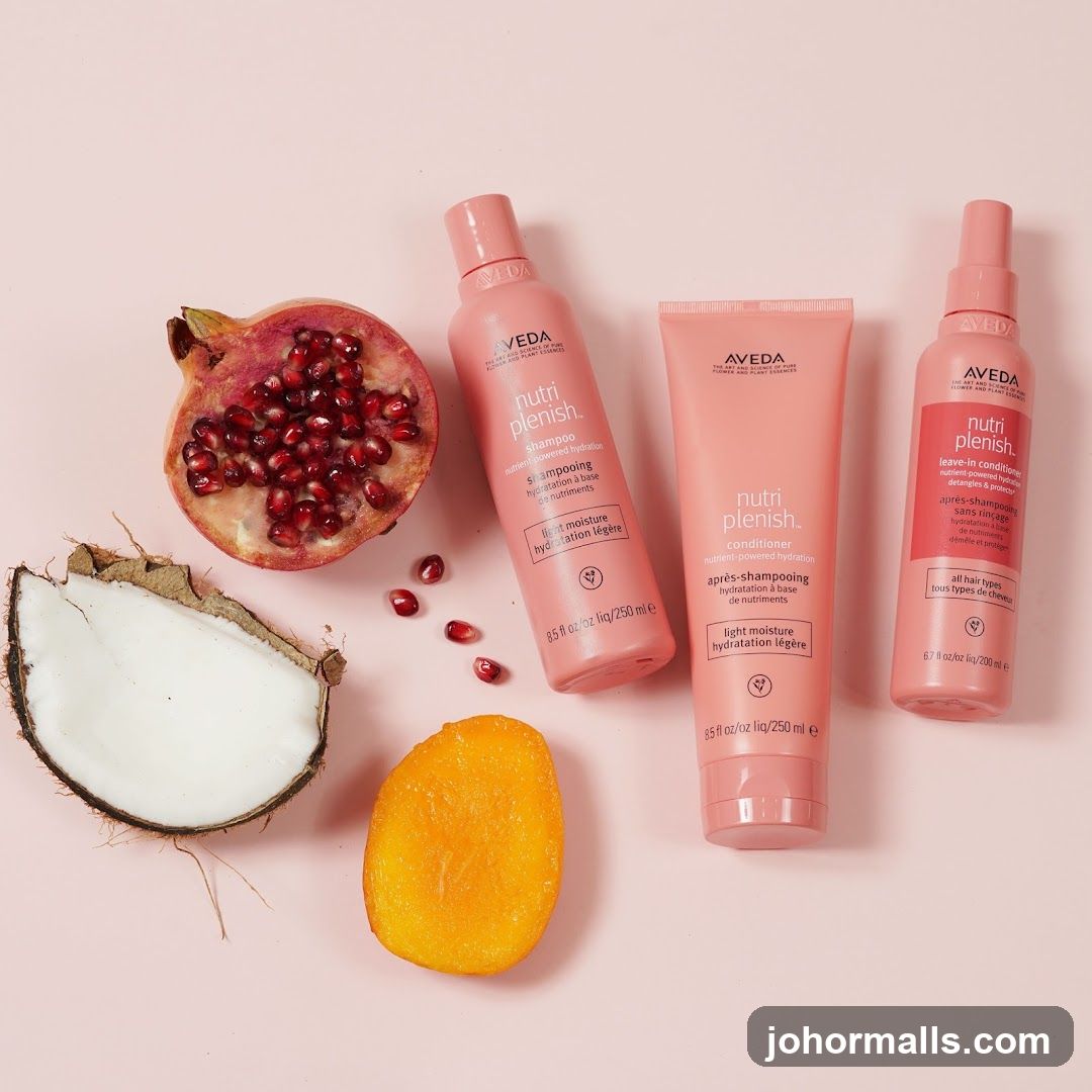 Aveda Nutriplenish Hair Products