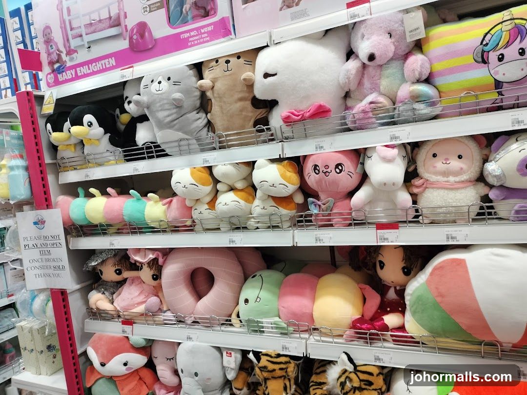 Plush Toys on Shelves