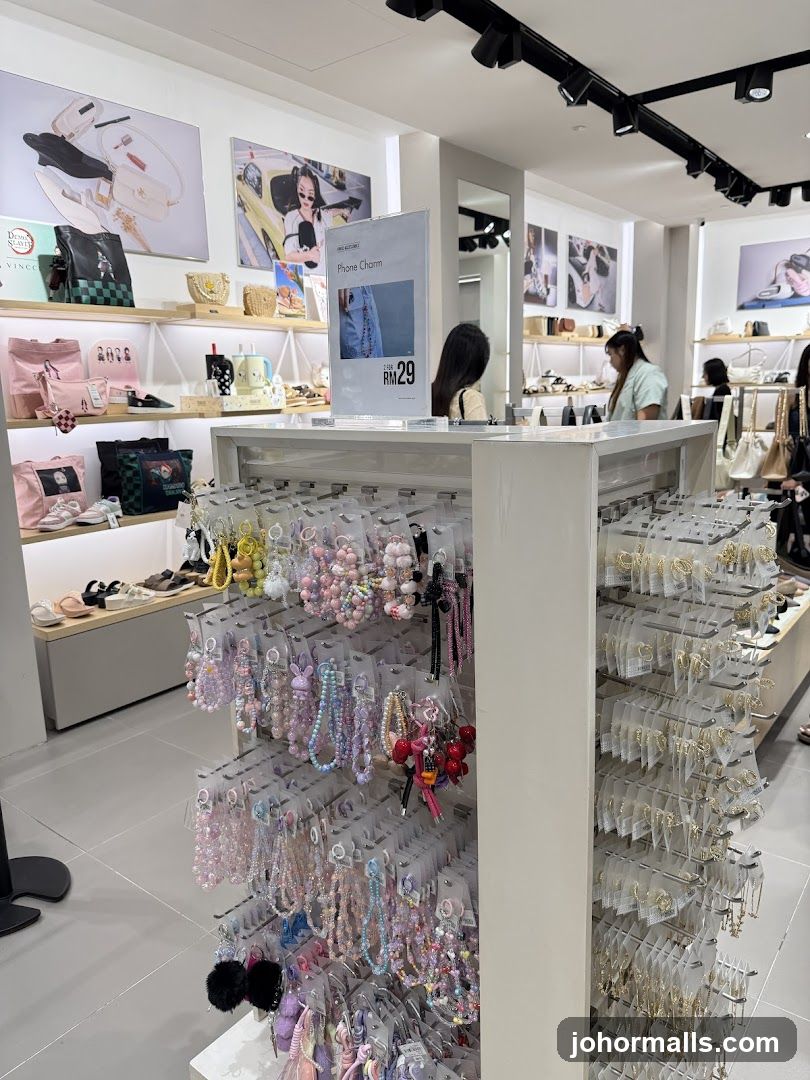 Store Interior with Accessories
