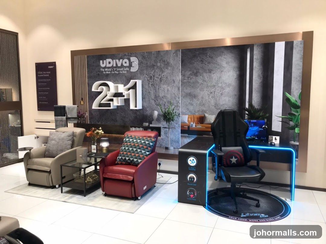 OSIM uDIVA 3 Smart Sofa Display