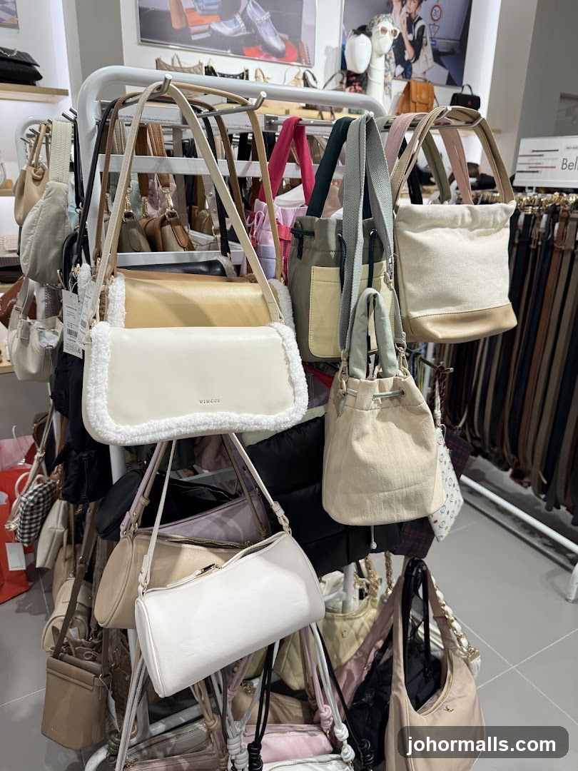 Handbags on Display