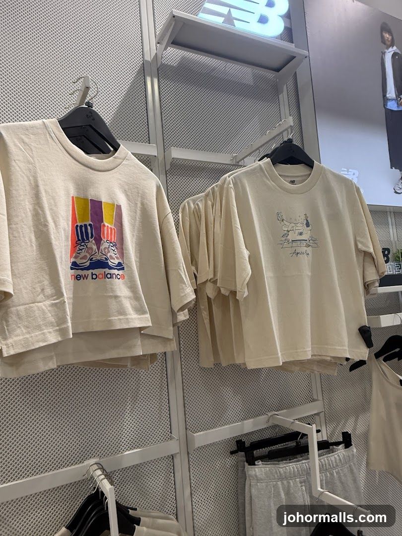 New Balance Apparel Display